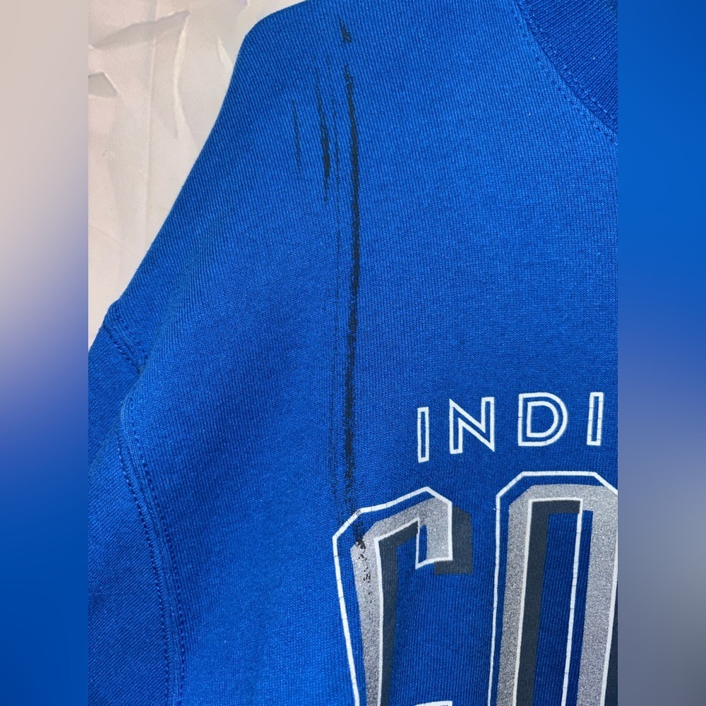 Vintage NFL Indianapolis Colts Pullover Sweatshirt Mens Large Made in USA​ - Picture 2 of 6